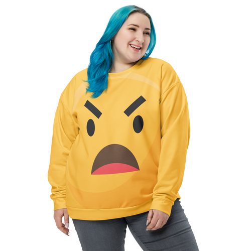 Shock Emoji Unisex Sweatshirt