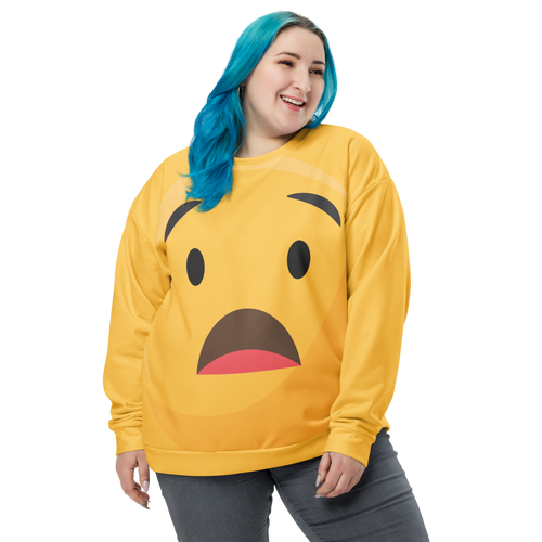 Curious Emoji Unisex Sweatshirt