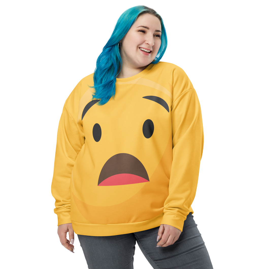 Curious Emoji Unisex Sweatshirt