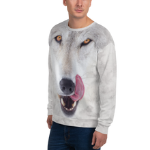 Snow Wolf "All Over Animal" Unisex Sweatshirt by Design Express