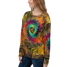 Multicolor Fractal Unisex Sweatshirt by Design Express