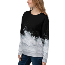 Black & White Water Unisex Sweatshirt by Design Express