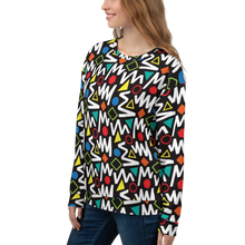 Pop Geometrical Pattern Unisex Sweatshirt by Design Express