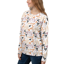 Soft Geometrical Pattern Unisex Sweatshirt by Design Express