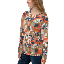 Mid Century Pattern Unisex Sweatshirt by Design Express