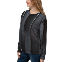 Black Feathers Unisex Sweatshirt by Design Express