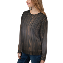 Black Wood Unisex Sweatshirt by Design Express