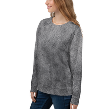 Soft Grey Fur Print Unisex Sweatshirt by Design Express