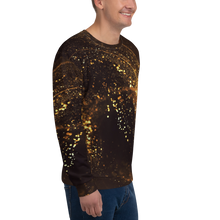 Gold Swirl Unisex Sweatshirt by Design Express