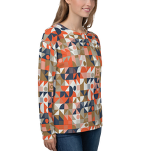 Mid Century Pattern Unisex Sweatshirt by Design Express
