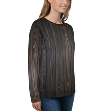 Black Wood Unisex Sweatshirt by Design Express