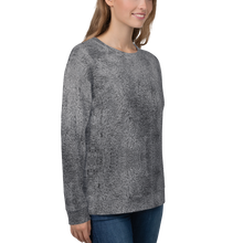 Soft Grey Fur Print Unisex Sweatshirt by Design Express