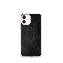 iPhone 12 mini Black Snake Skin iPhone Case by Design Express
