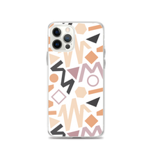 iPhone 12 Pro Soft Geometrical Pattern iPhone Case by Design Express