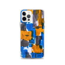 iPhone 12 Pro Bluerange Abstract Painting iPhone Case by Design Express