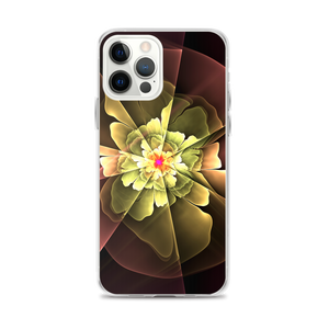 iPhone 12 Pro Max Abstract Flower 04 iPhone Case by Design Express