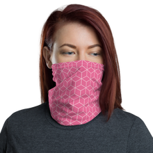 Default Title Diamond Candy Pink Pattern Neck Gaiter Masks by Design Express
