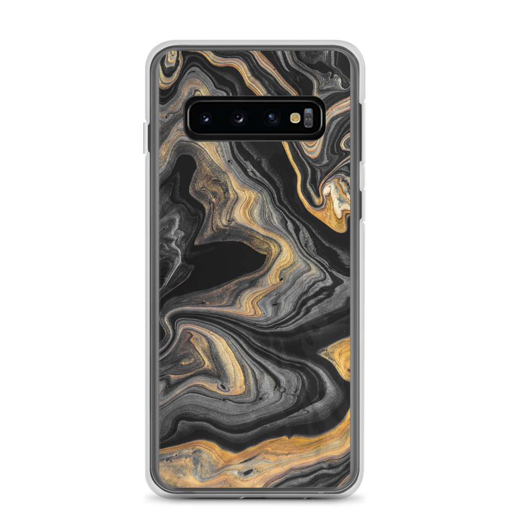 Samsung Galaxy S10 Black Marble Samsung Case by Design Express