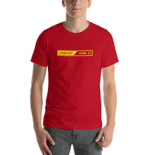Red / S I Reached Level 13 Loading Short-Sleeve Unisex T-Shirt by Design Express