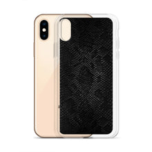 Black Snake Skin iPhone Case by Design Express