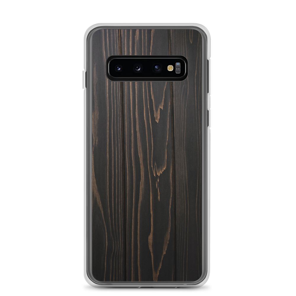 Samsung Galaxy S10 Black Wood Samsung Case by Design Express