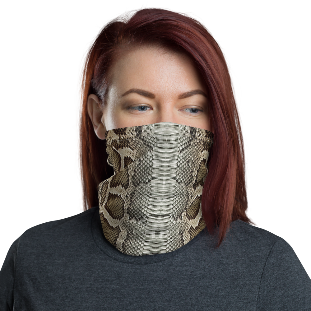 Default Title Snake Skin 02 Neck Gaiter Masks by Design Express