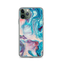iPhone 11 Pro Blue Multicolor Marble iPhone Case by Design Express