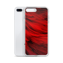 Red Feathers iPhone Case by Design Express