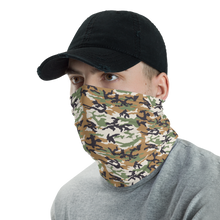 Light Khaki Camo Neck Gaiter Masks by Design Express