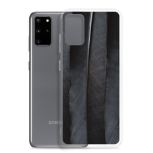 Black Feathers Samsung Case by Design Express
