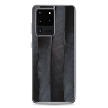 Samsung Galaxy S20 Ultra Black Feathers Samsung Case by Design Express