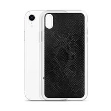 Black Snake Skin iPhone Case by Design Express