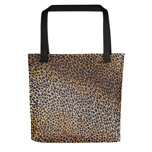 Default Title Leopard Brown Pattern Tote Bag by Design Express