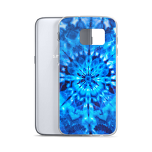 Psychedelic Blue Mandala Samsung Case by Design Express