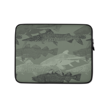 13 in Army Green Catfish Laptop Sleeve by Design Express