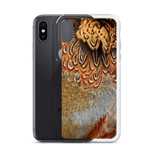 Brown Pheasant Feathers iPhone Case by Design Express