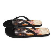 Bernese Montain Dog Flip-Flops by Design Express