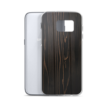 Black Wood Samsung Case by Design Express