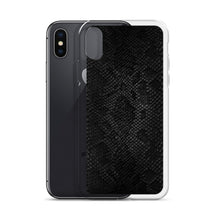 Black Snake Skin iPhone Case by Design Express