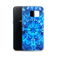 Psychedelic Blue Mandala Samsung Case by Design Express