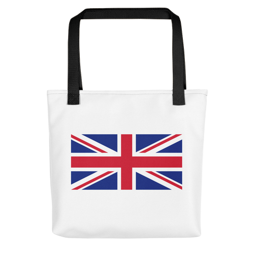 Black United Kingdom Flag 