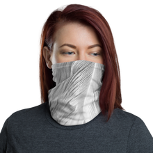 Default Title White Feathers Neck Gaiter Masks by Design Express