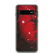 Samsung Galaxy S10 Black Red Abstract Samsung Case by Design Express