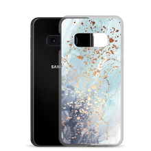Soft Blue Gold Samsung Case by Design Express