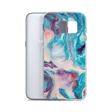 Blue Multicolor Marble Samsung Case by Design Express