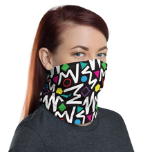 Pop Geometrical Pattern 03 Neck Gaiter Masks by Design Express