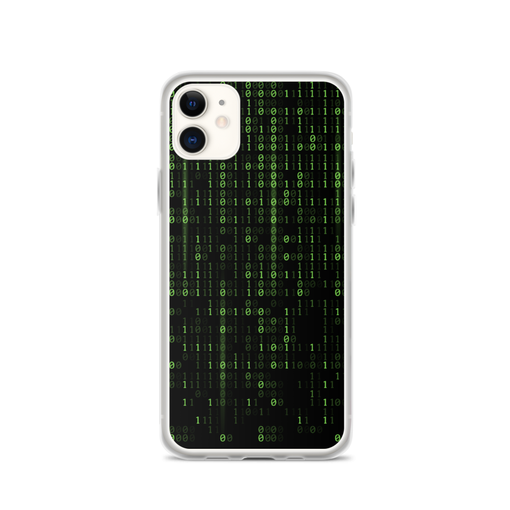 iPhone 11 Binary Code iPhone Case by Design Express