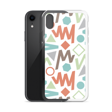 Soft Geometrical Pattern 02 iPhone Case by Design Express