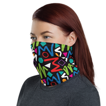 Pop Geometrical Pattern 02 Neck Gaiter Masks by Design Express