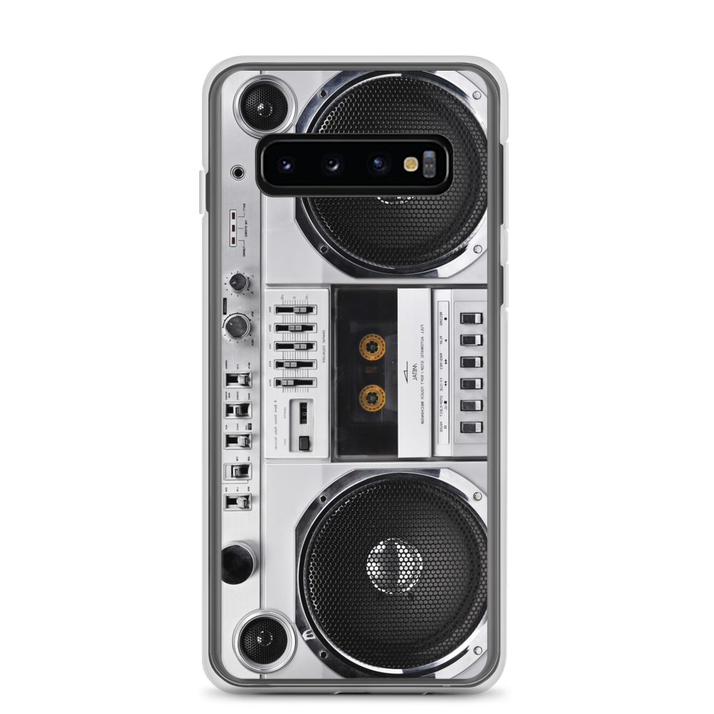 Samsung Galaxy S10 Boom Box 80s Samsung Case by Design Express